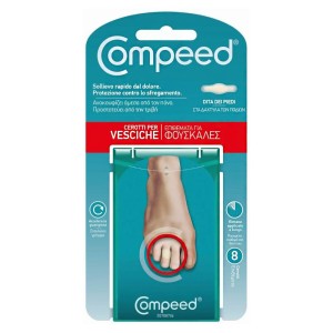 Compeed Επιθέματα για Φουσκάλες στα Δάχτυλα των Ποδιών, 8τμχ