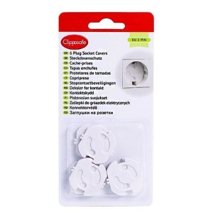 Clippasafe Cover Plugs Κάλυμα Πρίζας, 6 τμχ