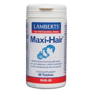 Lamberts Maxi Hair New Formula για την Υγεία & την Εμφάνιση του Δέρματος & της Τρίχας, 60ταμπλέτες