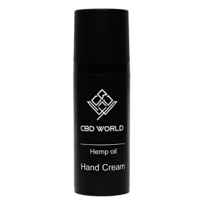 CBD World Hemp Oil Hand Cream Κρέμα Χεριών, 50ml