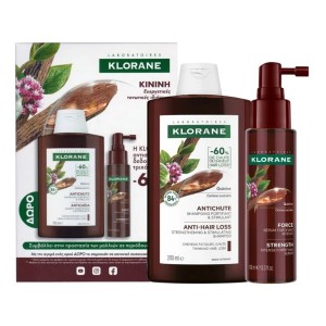 Klorane Promo Quinine Strength Intense Fortifying Serum 100ml & Δώρο Quinine Anti-Hair Loss Shampoo Σαμπουάν κατά της Τριχόπτωσης, 200ml