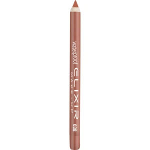 Elixir Make-Up Waterproof Lip Liner Αδιάβροχο Μολύβι Χειλιών, 038 Caffe