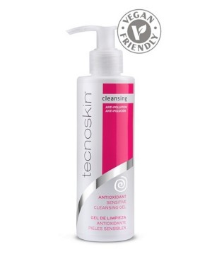Tecnoskin Antioxidant Sensitive Cleansing Gel Τζελ Καθαρισμού Προσώπου, 200ml