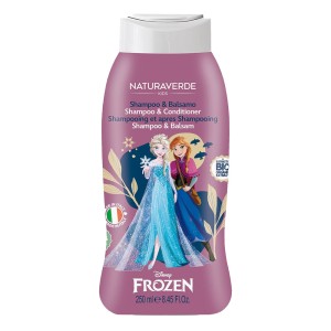 Naturaverde Kids Frozen Βιολογικό Παιδικό Conditioner & Σαμπουάν σε Μορφή Gel, 250ml