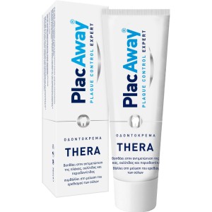 Plac Away Thera Plus Οδοντόκρεμα κατά της Ουλίτιδας & της Περιοδοντίτιδας με Γεύση Μαστίχα, 75ml