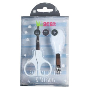 Minnene Baby Nails scissors &Nail Clipper Set Σετ ψαλιδάκι και νυχοκόπτης