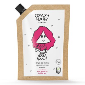 Hiskin Crazy Hair Conditioner Refill Humectant Peh Balance Μαλακτική Κρέμα Μαλλιών Bubble Gum [Ανταλλακτικό], 300ml