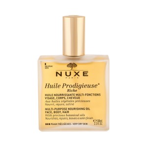 NUXE Huile Prodigieuse Rich - Λάδι πλούσιας υφής για πρόσωπο-σώμα-μαλλιά