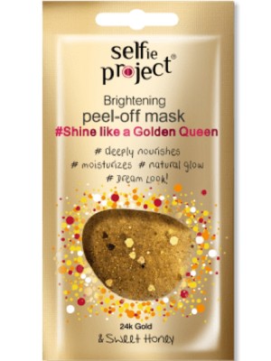 Brightening Peel-Off Mask #Shine like a Golden Queen Μάσκα Προσώπου, 12ml
