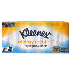 KLEENEX ΧΑΡΤΟΜΑΝΤΗΛΑ ΤΣΕΠΗΣ (8τεμ.) - (ALLERGY COMFORT)