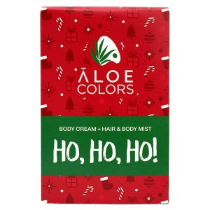 Aloe Colors Ho Ho Ho Σετ Περιποίησης για Ενυδάτωση με Κρέμα Σώματος, 100ml & Body Mist Σπρέι Σώματος και Μαλλιών, 100ml