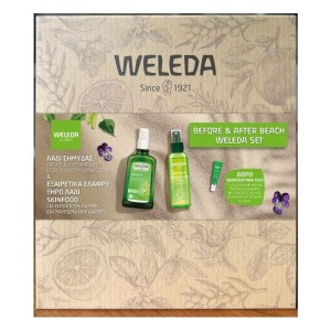 Weleda Before & After Beach Set Λάδι Σημύδας 100 ml & Skin Food Ξηρό Λάδι 100 ml & Δώρο Skin Food Κρέμα 10ml, 1σετ