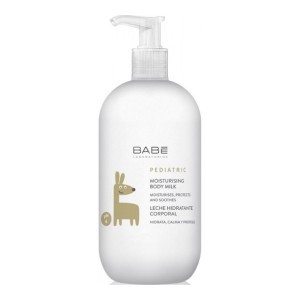 Babe Laboratorios Pediatric Moisturizing Body Milk Ενυδατικό Γαλάκτωμα Σώματος για Βρέφη & Παιδιά, 500ml
