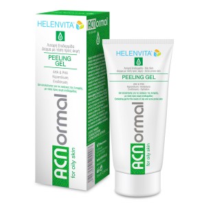 Helenvita Peeling Gel Τζελ Απολέπισης για Λιπαρές Επιδερμίδες, 75ml