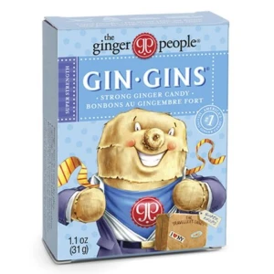 A.Vogel Gin Gins Boost Καραμέλες από 100% Φρέσκο Ginger για Ναυτία, Δυσπεψία, Πονόλαιμο, Εντερικούς Κολικούς, 31gr