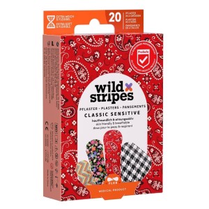 Wild Stripes Classic Sensitive Fashion Αυτοκόλλητα Επιθέματα, 20τμχ
