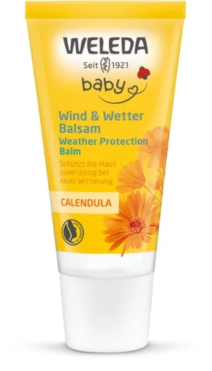 Weleda Baby Wind & Wetter Balsam Κρέμα Καλέντουλας για Προστασία από το Κρύο, 30ml 