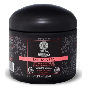 Natura Siberica Sauna & Spa Hot Salt Scrub Ζεστά Άλατα σε Scrub για Αδυνάτισμα/Σύσφιξη/Κυτταρίτιδα, 370 ml