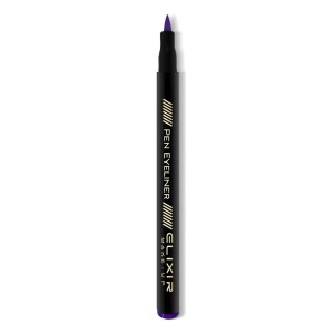 Elixir Make Up Eyeliner Pen Στυλό Ματιών Μωβ Violet 889C, 1τμχ