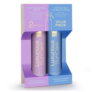Intermed Luxurious Promo Αντηλιακό Spray Μαλλιών 200ml &  Spray για Κυματιστά Μαλλιά Παραλίας 200ml, 1σετ