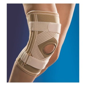 Anatomic Help Boosted Knee & Cross Joints Suppor Neoprene 3025 Επιγονατίδα Χιαστών με Σπειροειδή Ελάσματα Μπλε, 1τμχ