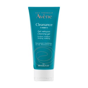 Avene Cleanance Gel Nettoyant, Τζελ Προσώπου & Σώματος για Λιπαρές Επιδερμίδες με Ατέλειες, 200ml