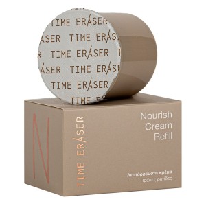 Medisei Time Eraser Nourish Cream Refill Ανταλλακτικό Αντιρυτιδικής Θρεπτικής Κρέμας Ελαφριάς Υφής για τις Πρώτες Ρυτίδες, 50ml