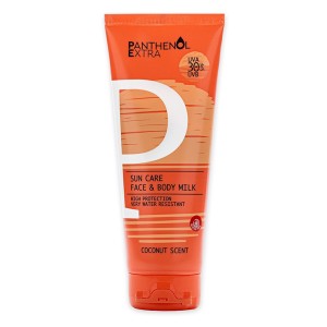 Panthenol Extra Sun Care Face & Body Milk Αντηλιακό Γαλάκτωμα Προσώπου και Σώματος SPF30, 200ml