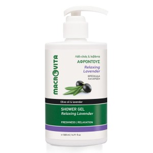 Macrovita Relaxing Lavender Αφροντούς με Λάδι Ελιάς & Λεβάντα, 500ml