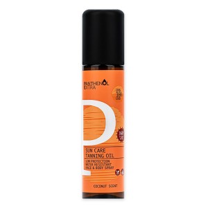 Panthenol Extra Sun Care Tanning Oil Αντηλιακό Λάδι Μαυρίσματος για Πρόσωπο και Σώμα SPF10, 150ml