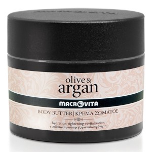 Macrovita Olive & Argan Κρέμα Σώματος, 200ml
