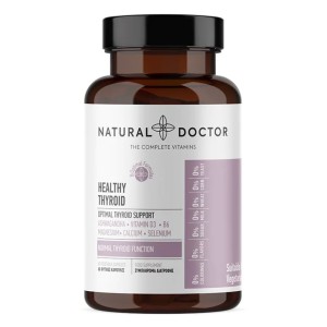 Natural Doctor Healthy Thyroid Συμπλήρωμα Διατροφής για τη Φυσιολογική Λειτουργία του Θυρεοειδή, 60 κάψουλες