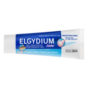 Elgydium Kids Junior Οδοντόπαστα για Παιδιά 7-12 ετών Γεύση Τσιχλόφουσκα 1400ppm, 50ml
