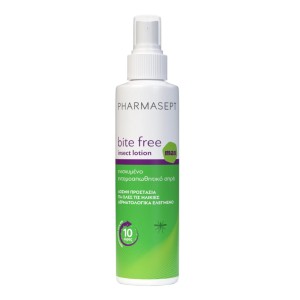 Pharmasept Bite Free Insect Max Lotion Άοσμη Εντομοαπωθητική Λοσιόν σε Spray Κατάλληλη για Παιδιά, 100ml