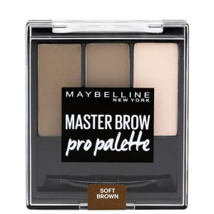 Maybelline Master Brow Pro Palette Παλέτα Φρυδιών Soft Brown, 1τμχ