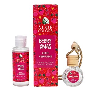 Aloe Colors Car Perfume Berry Xmas Αρωματικό Αυτοκινήτου, 30ml