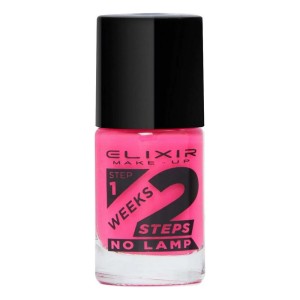 Elixir Make-Up 2 Weeks Nail Polish Βερνίκι Νυχίων Gel Effect 2 Εβδομάδων Χωρίς Λάμπα 730 Fuchsia, 1τμχ
