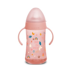 SUAVINEX BIBERON SECOND 270ML 4 FOREST ROSA