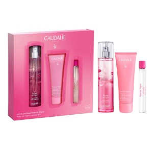 Caudalie Promo Le Trio Parfume Rose De Vigne Set με Γυναικείο Άρωμα, 50ml & Δώρο 10ml, & Shower Gel, 50ml