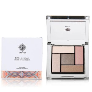 Garden Satin and Creamy Nude Eyeshadow Palette Παλέτα Σκιών No1, 6gr