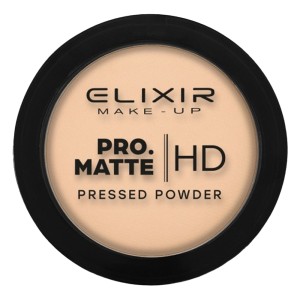 Elixir PRO. Pressed Powder HD No.207 Light Brown, 8gr
