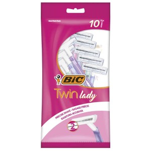 BIC ΞΥΡΑΦΑΚΙΑ TWIN LADY (10τεμ.) - (SENSITIVE)
