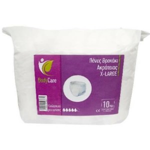BODYCARE ΠΑΝΑ ΒΡΑΚΑΚΙ 10τεμ. - (X-LARGE)