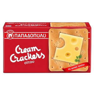ΠΑΠΑΔΟΠΟΥΛΟΥ CREAM CRACKERS 140gr. - (ΣΙΤΟΥ)