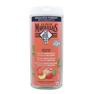 LE PETIT MARSEILLAIS ΑΦΡΟΛΟΥΤΡΟ 650ml - (ΡΟΔΑΚΙΝΟ & ΝΕΚΤΑΡΙΝΙ)