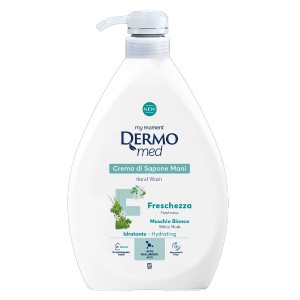 DERMOMED ΚΡΕΜΟΣΑΠΟΥΝΟ 1lt - (WHITE MUSK) - (FRESCHEZZA)