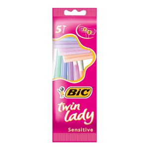 BIC ΞΥΡΑΦΑΚΙΑ TWIN LADY (5τεμ.)