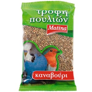 ΜΑΤΙΝΑ ΤΡΟΦΗ ΠΟΥΛΙΩΝ 200gr. - (ΚΑΝΑΒΟΥΡΙ)