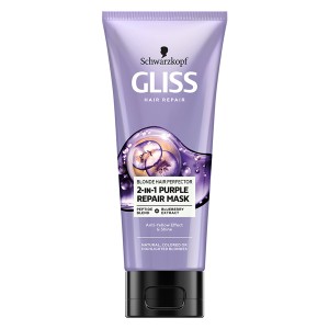 GLISS ΜΑΣΚΑ ΜΑΛΛΙΩΝ 200ml - (BLONDE PERFECTOR)