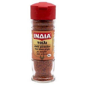 ΙΝΔΙΑ ΤΣΙΛΙ 30gr. - (ΓΥΑΛΙΝΟ ΒΑΖΟ)